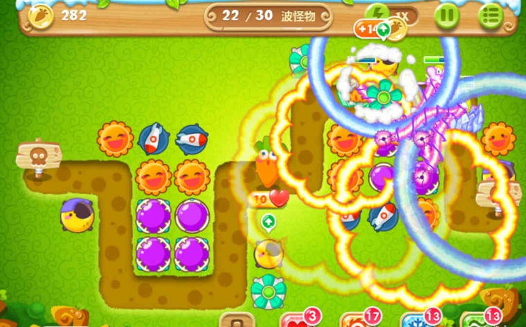 保卫萝卜2第22关怎么玩 保卫萝卜2第22关怎么玩