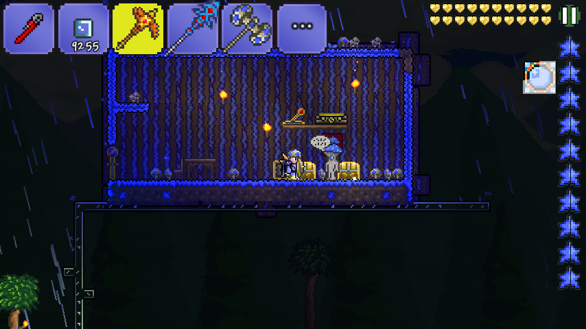 泰拉瑞亚怎么造蘑菇人的房子 泰拉瑞亚怎么造蘑菇人的房子