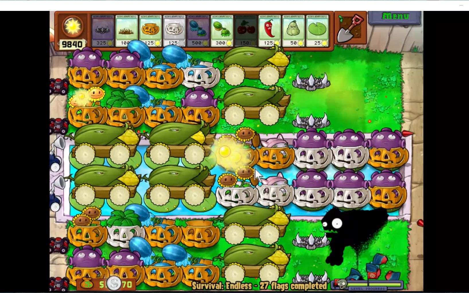 植物塔防战僵尸0炮无尽版布无炮流怎么玩