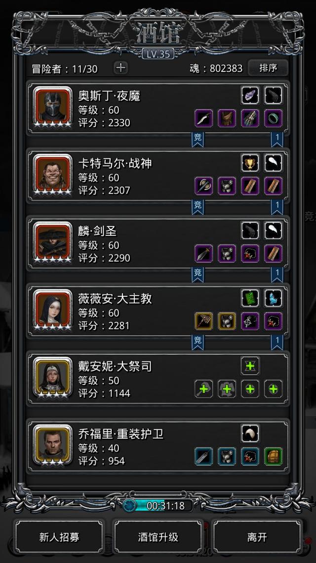 地下城堡2什么职业输出最高