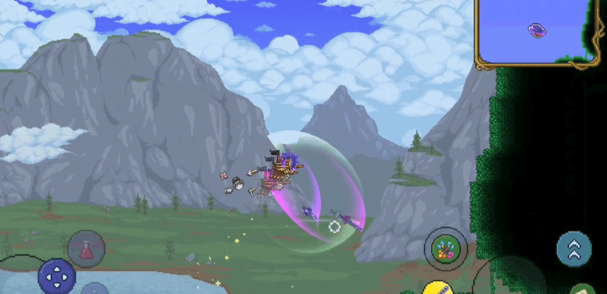 泰拉瑞亚翅膀怎么悬停