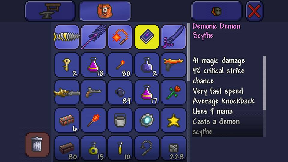 泰拉瑞亚开局有什么装备