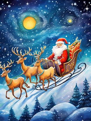 圣诞老人雪橇填颜色游戏下载_圣诞老人雪橇填颜色官网下载_手机安卓苹果app