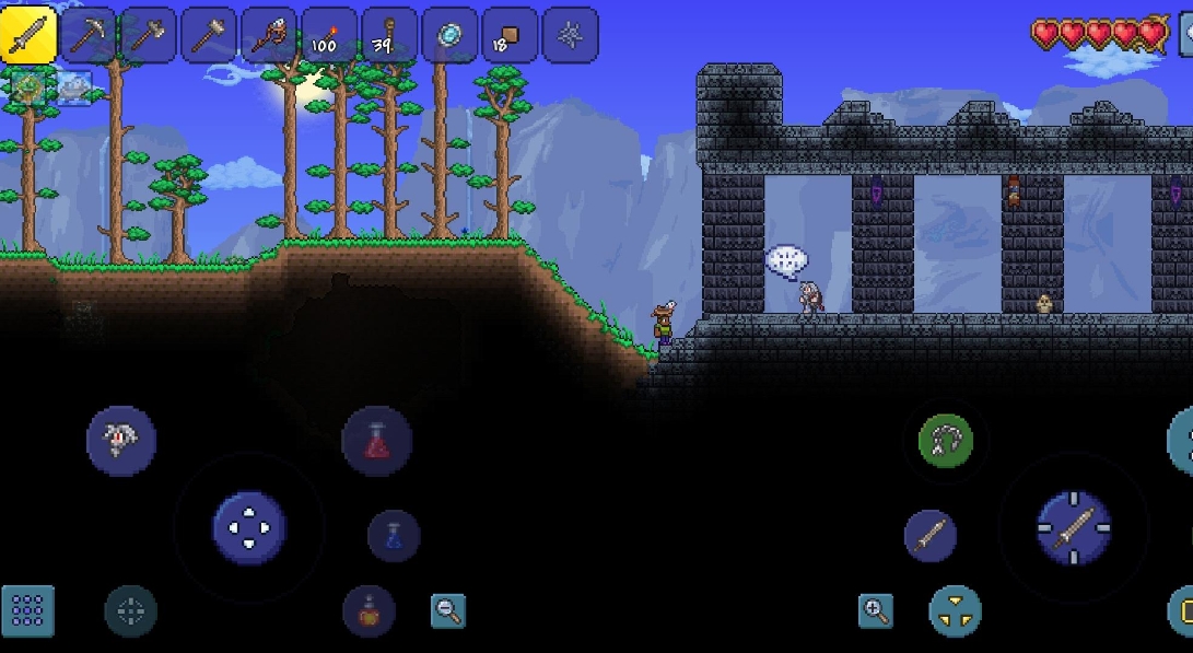 泰拉瑞亚地牢怎么开箱子