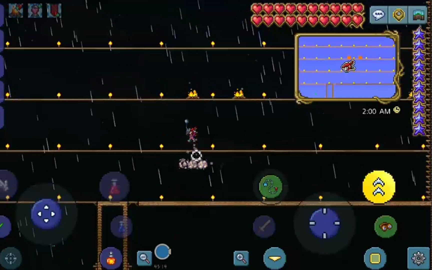 泰拉瑞亚怎么让雕像刷怪