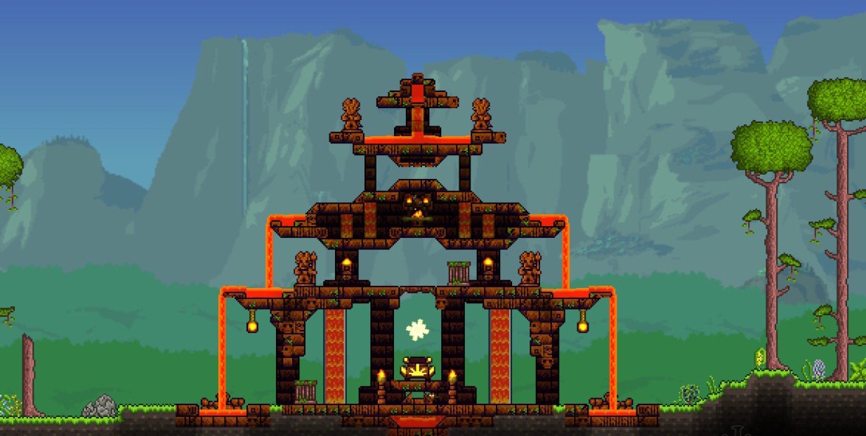 泰拉瑞亚地狱岩宝箱能开出什么