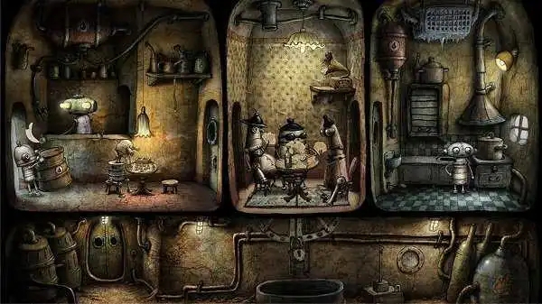 机械迷城用枪吸小狗那关怎么过