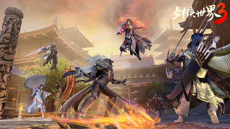 六段大轻功《剑侠世界3》御雕轻功视频首曝! 六段大轻功《剑侠世界3》御雕轻功视频首曝!