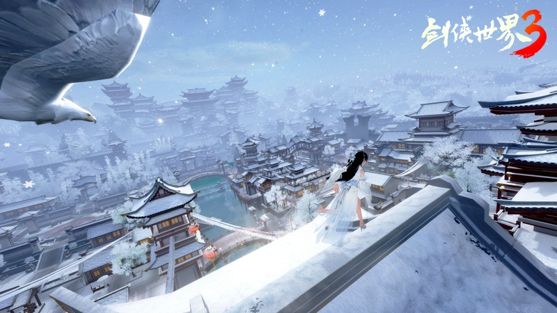 六段大轻功《剑侠世界3》御雕轻功视频首曝! 六段大轻功《剑侠世界3》御雕轻功视频首曝!