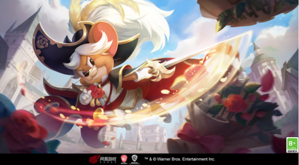 无惧刀光剑影 《猫和老鼠》S级皮肤剑客杰瑞&middot;无冕战神上架魔法魔镜