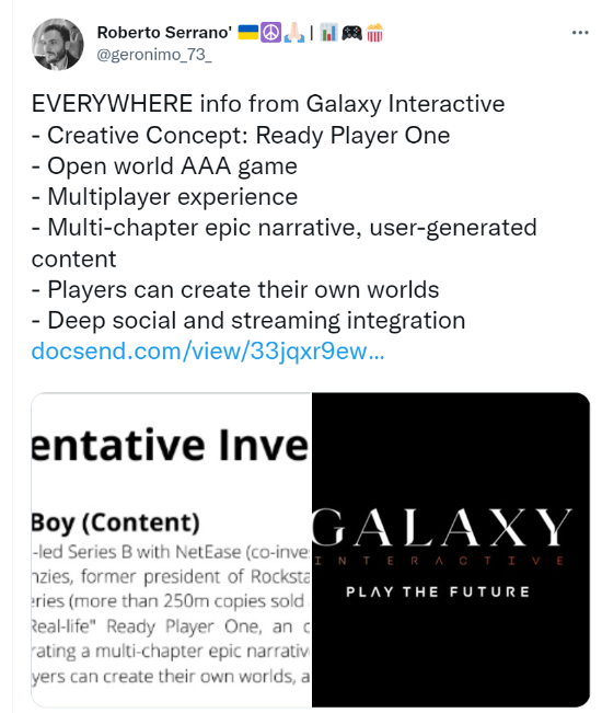 GTA制作人曝光新游戏开发计划 《头号玩家》或将走进现实 GTA制作人曝光新游戏开发计划 《头号玩家》或将走进现实