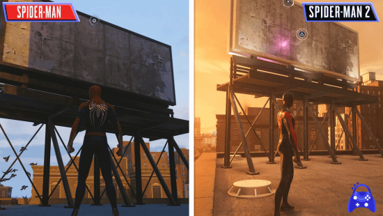 《漫威蜘蛛侠2》vs一代对比:画质升级 地图变大 《漫威蜘蛛侠2》vs一代对比:画质升级 地图变大