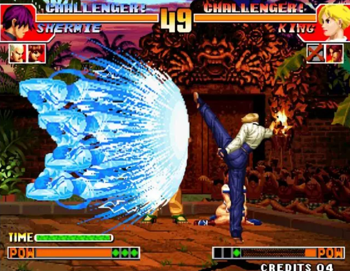 拳皇97怎么打出技能