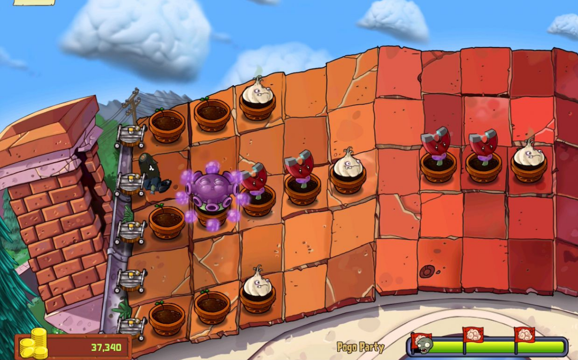 植物大战僵尸中跳跳舞会怎么过