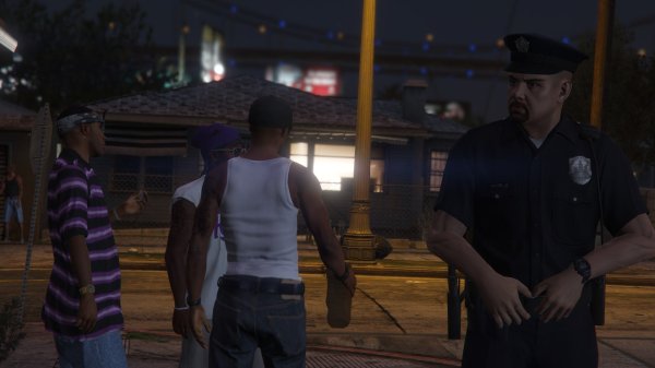 侠盗猎车手5怎么当警察