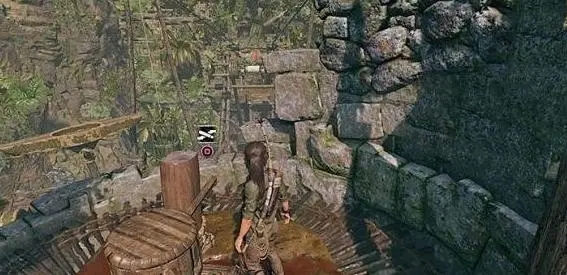 古墓丽影崛起第二关怎么过桥