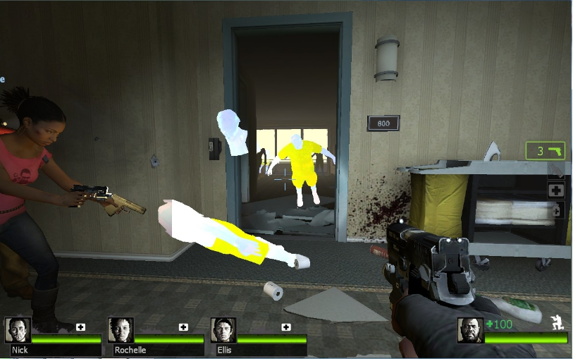 求生之路2怎么改变人物模型