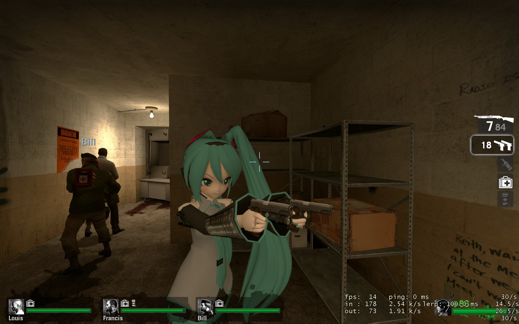 求生之路2怎么改变人物模型