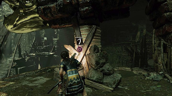 古墓丽影吊钩移动电门怎么过