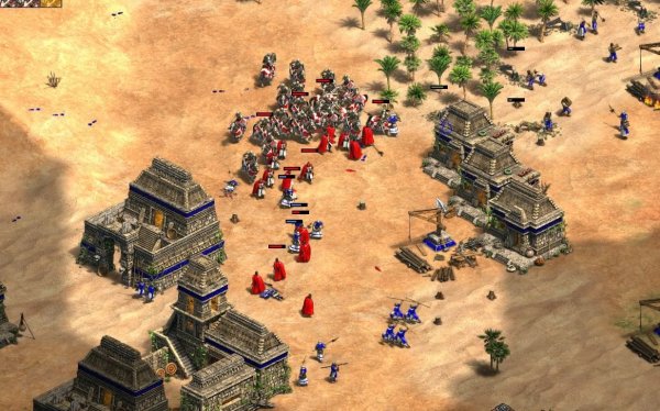 帝国时代2怎么克条顿武士