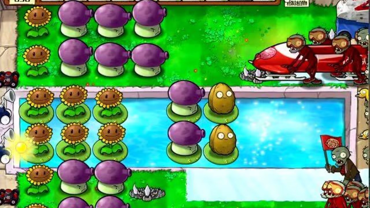 植物大战僵尸怎么过全面冻结