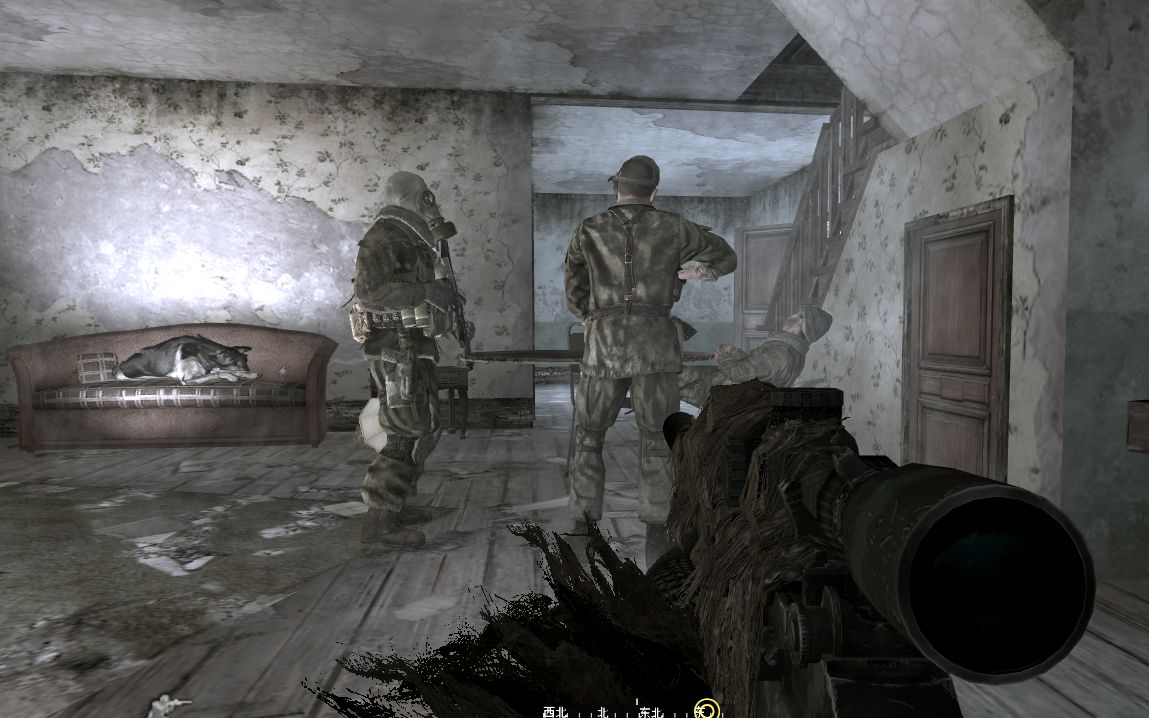 使命召唤4攻略双狙怎么打敌人