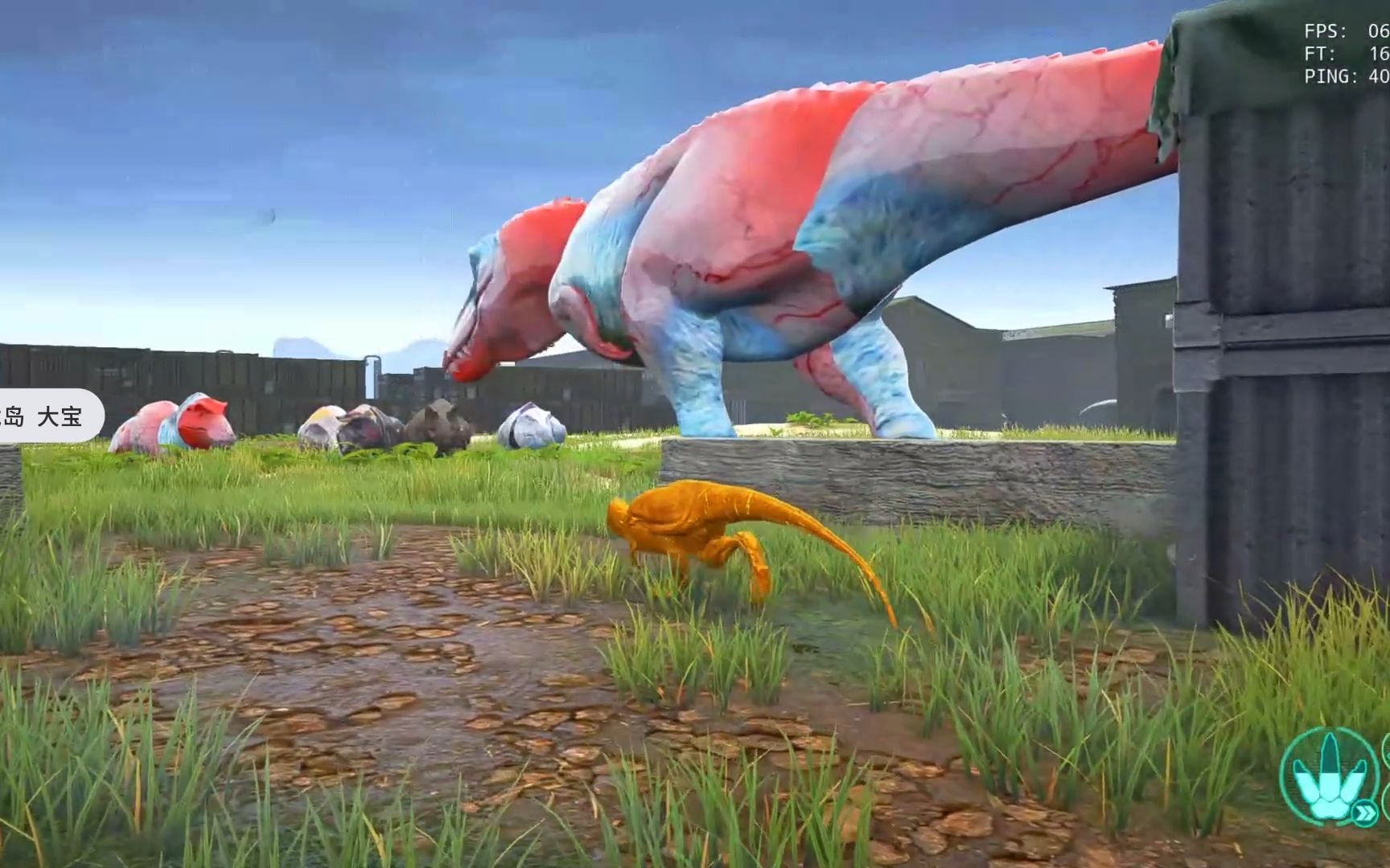 恐龙岛巨兽服怎么进