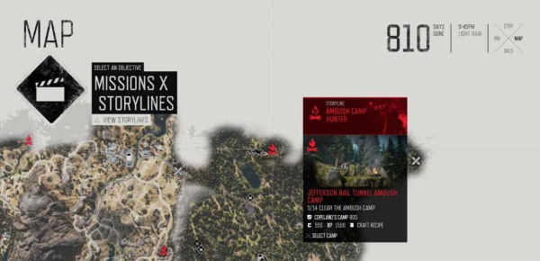 往日不再钓鱼失踪任务找不到位置