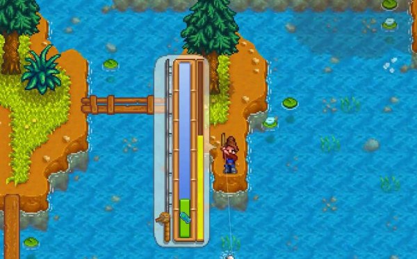 星露谷物语钓鱼怎么那么难