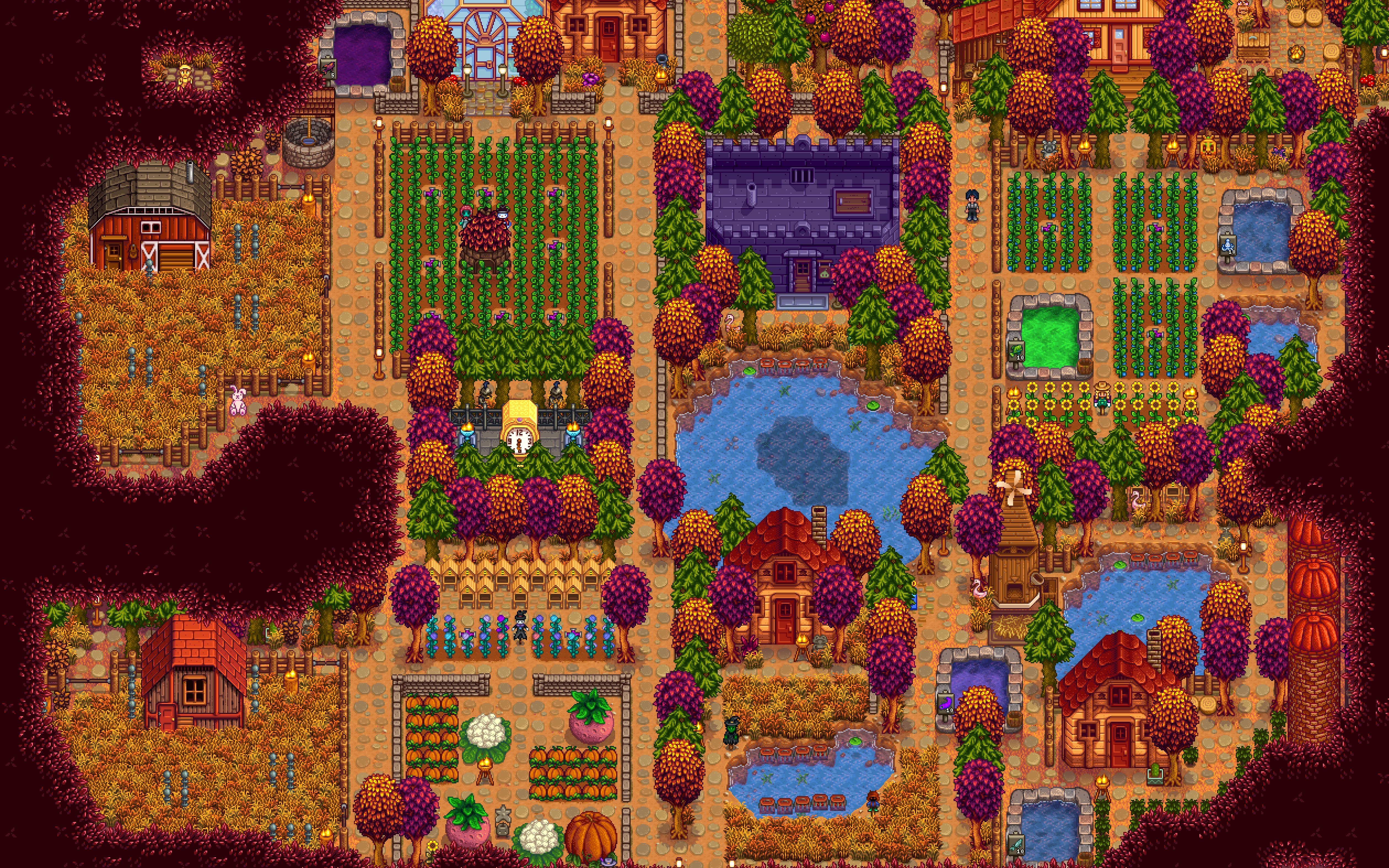 星露谷物语路怎么铺