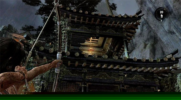 古墓丽影扔油桶那关怎么过