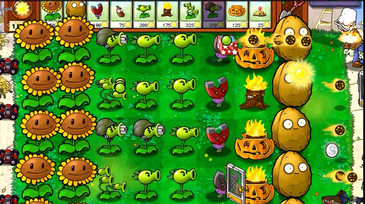 植物大战僵尸里面有什么植物