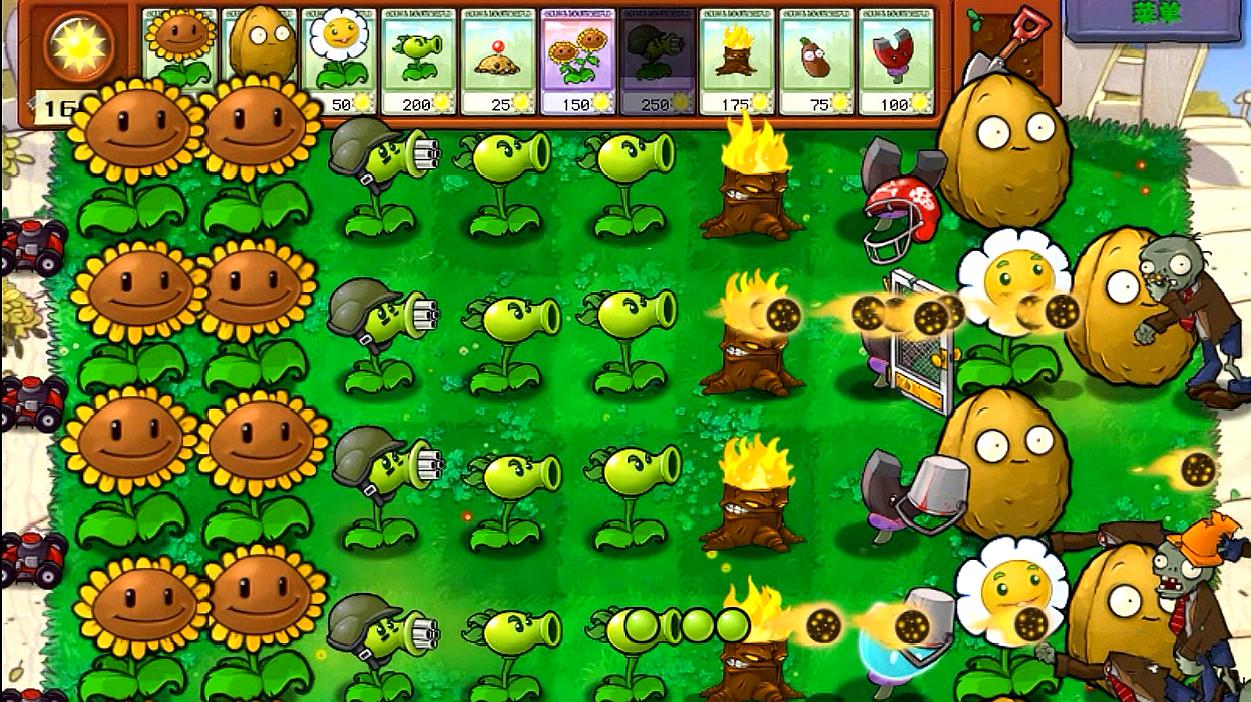 植物大战僵尸里面有什么植物