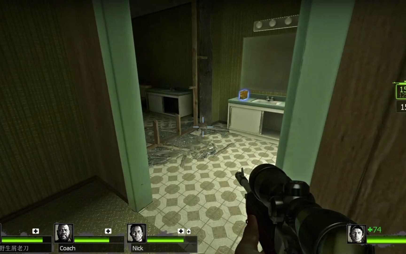 求生之路2医院大楼怎么跑