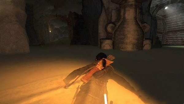 古墓丽影怎么抵达矿坑入口