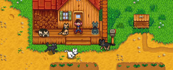 星露谷物语狗挡住床怎么办