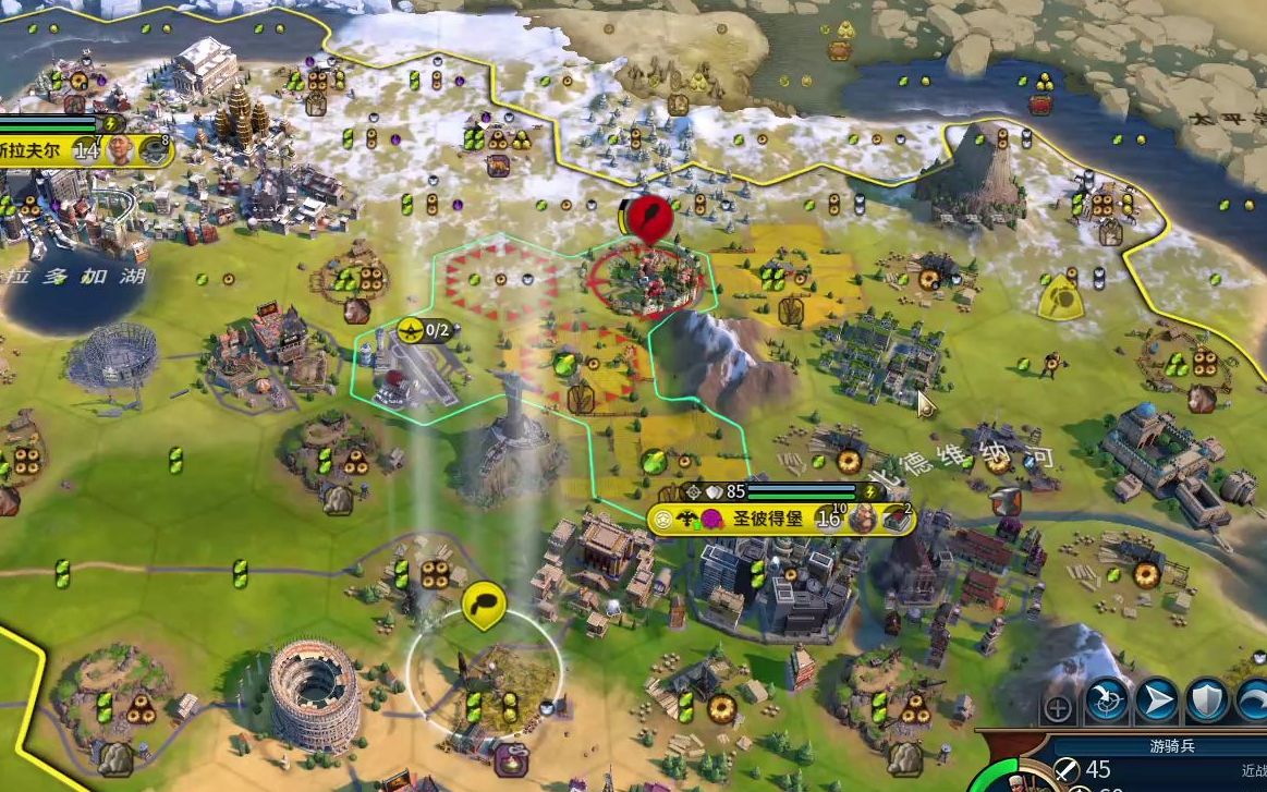 文明6俄罗斯核动力圣地怎么造