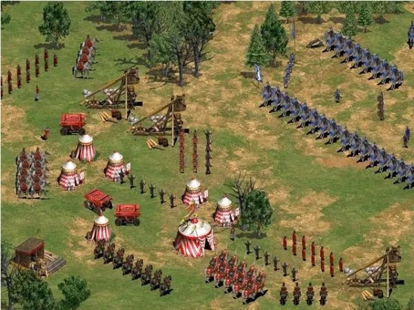 帝国时代2士兵怎么巡逻