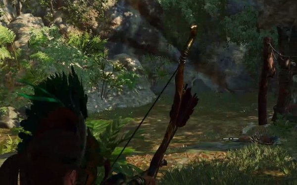 古墓丽影弓箭怎么放大射三个人