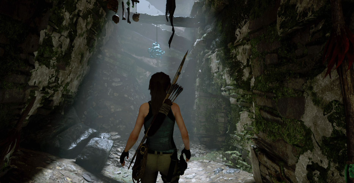 古墓丽影跳水怎么按