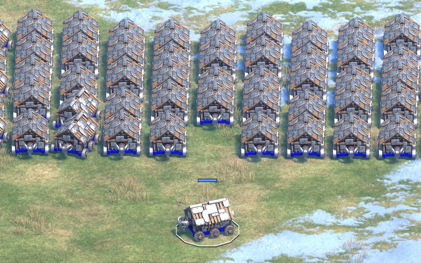 帝国时代2怎么对付冲车