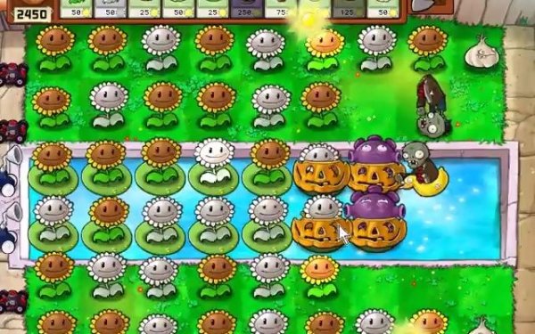 植物大战僵尸无尽怎么架梯子