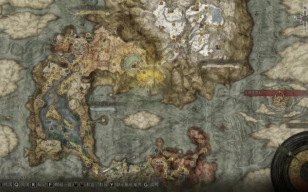 艾尔登法环地图全开有什么用