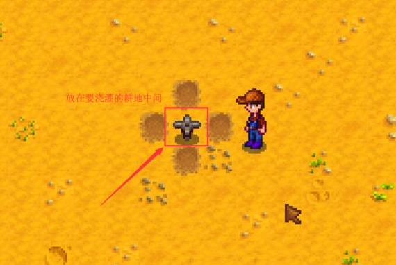 星露谷物语洒水器怎么用 星露谷物语洒水器怎么用