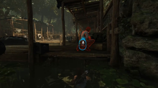 古墓丽影怎么放大瞄准