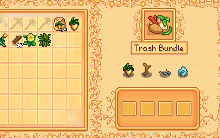 星露谷物语活动中心任务收集怎么玩