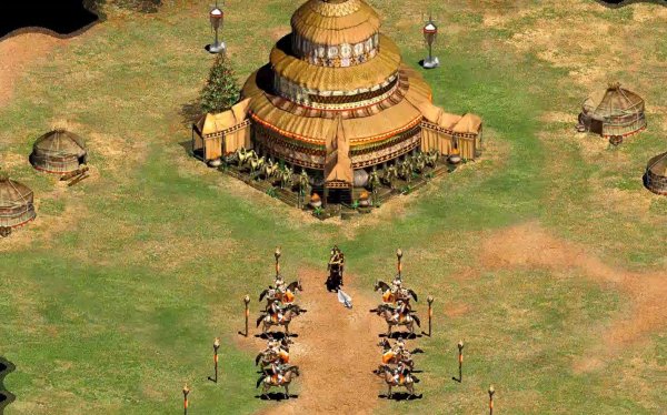 帝国时代2怎么强行攻击