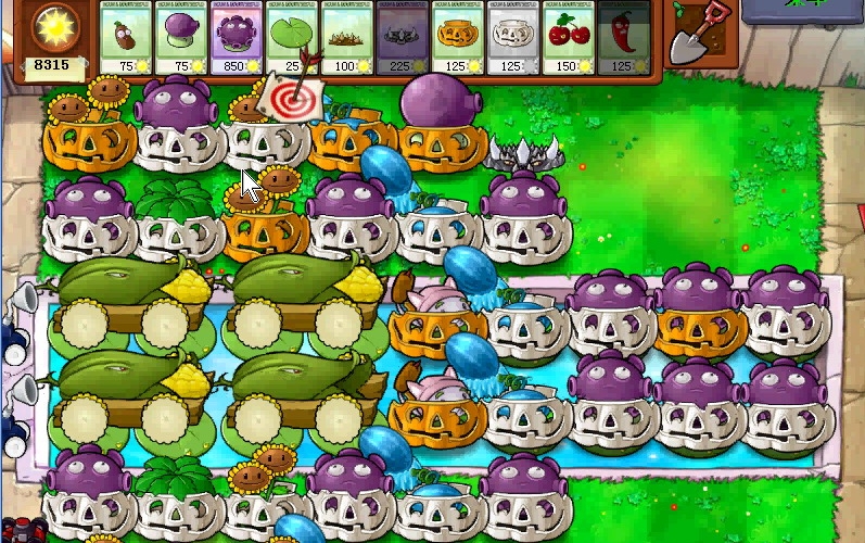 植物大战僵尸刷钱阵法怎么搭配