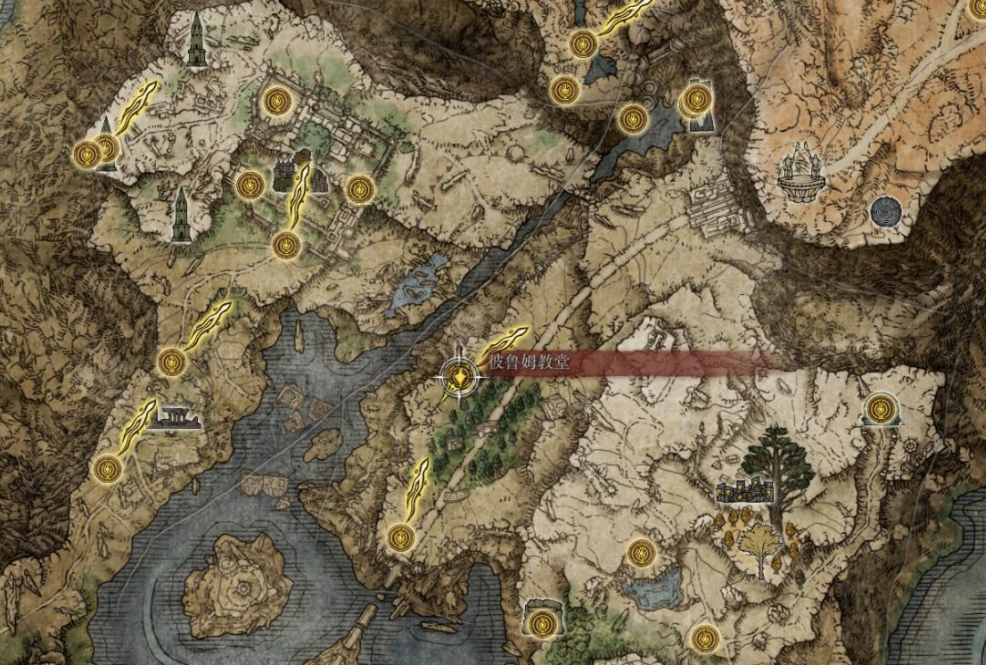 艾尔登法环总共多少张地图