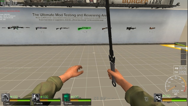 求生之路2武器展示动作怎么用